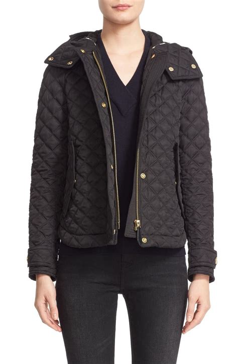 burberry leightonbury quilted hooded jacket|Burberry thermoregulated quilt jacket.